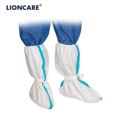 LIONCARE® 미세 다공성 일회용 부츠 커버 테이프 솔기