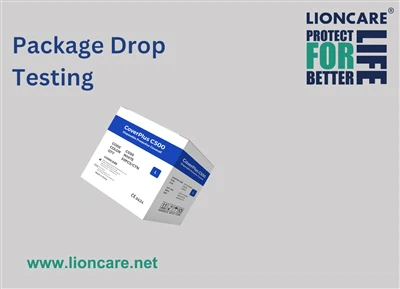Lioncare 패키지 낙하 테스트로 안전한 운송 및 제품 품질 보장