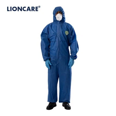 LIONCARE® CoverLite 경량 일회용 보호 작업복